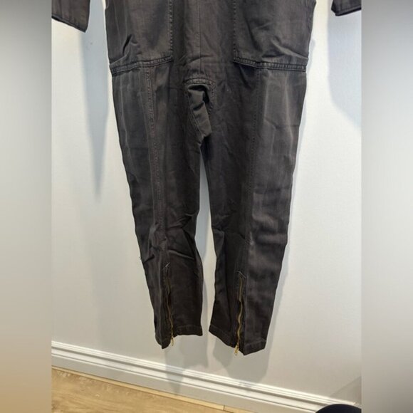 NWT - SANDRINE ROSE x FREE PEOPLE BLACK & GOLD JUMPSUIT- Size small - Picture 13 of 16